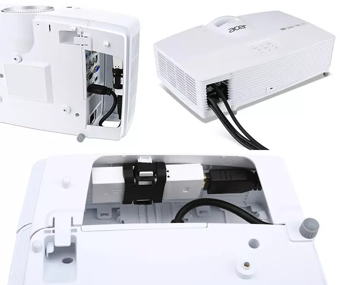 Acer V7500 RGBRGB 3D Full HD - câbles