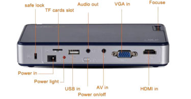 Desconocido Pico Projecteur DLP LED WiFi HDMI Equipement
