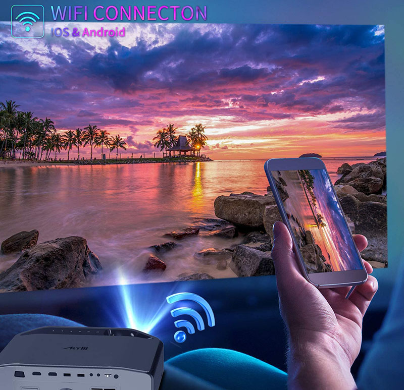 Infrared Remote Control For Artlii Energon 2 Bluetooth Projector – Model STV381C – Black