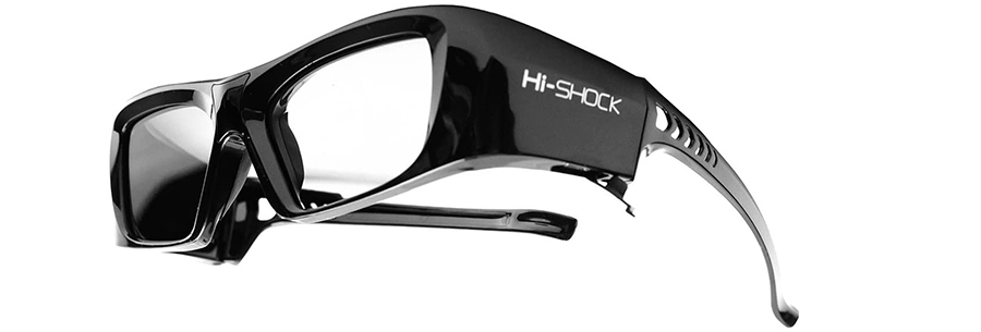 2x Hi-SHOCK RF Pro Black Diamond Lunettes 3D-RF pour projecteurs