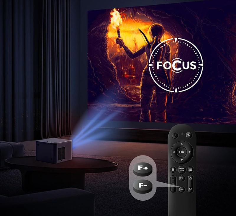 Avis Projecteur YEMEK AK-63 Meilleur Mini Projecteur 1080P Full HD avec Blu