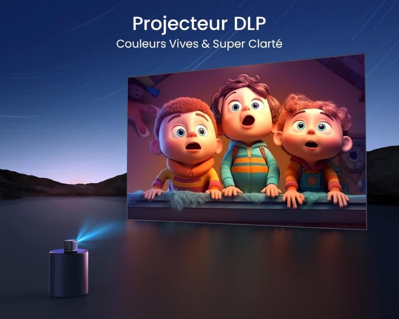 Test du projecteur DLP WiMiUS Q2 - Technologie DLP utilisée dans le Wimius Q2