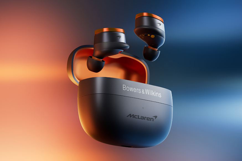 Lancement des écouteurs sans fil Pi8 McLaren Edition par Bowers & Wilkins