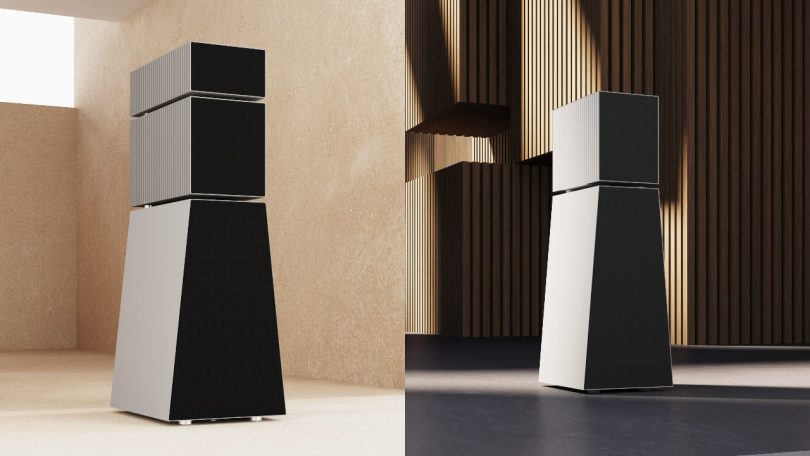Élégance intemporelle et excellence acoustique Rhea Passive et Theia Passive - Les enceintes de Goldmund
