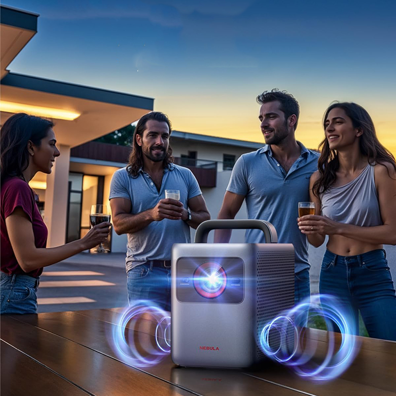 Details Test Anker NEBULA Cosmos 4K 2025 Le Meilleur Projecteur 4K pour Remplacer votre TV