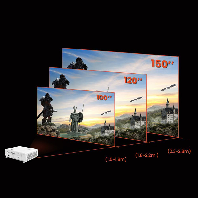 Dimensions Test Complet du BenQ X500i Le Vidéoprojecteur Gaming 4K qui Révolutionne Votre Salon