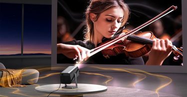 Videoprojecteur 4K iWIMIUS S29 Test Complet 2025 - Netflix Officiel et Support Rotatif 360°