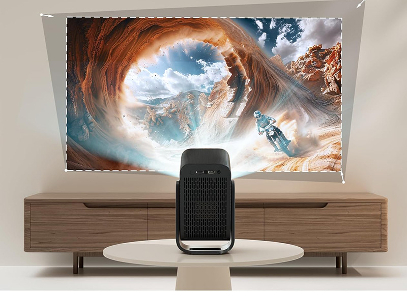 Vue Arrière Videoprojecteur Portable TCL C1 GTV - Test Complet 2025 - Google TV et Innovation TCL