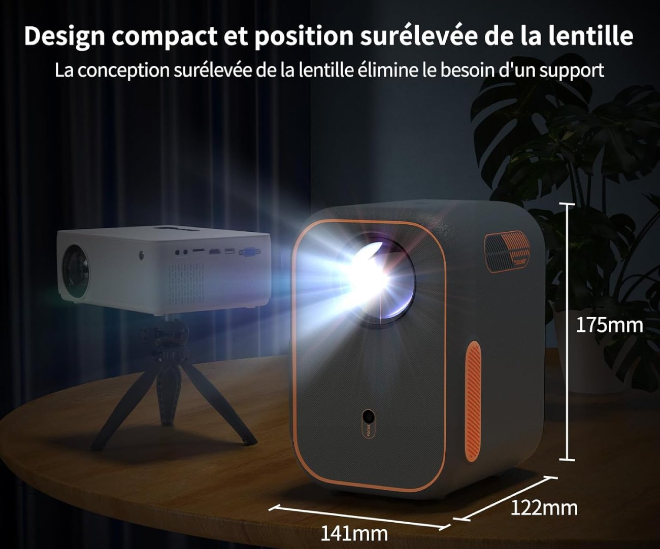 Avis sur le Mini Vidéoprojecteur WEMAX - Un Mini Projecteur Smart Convaincant