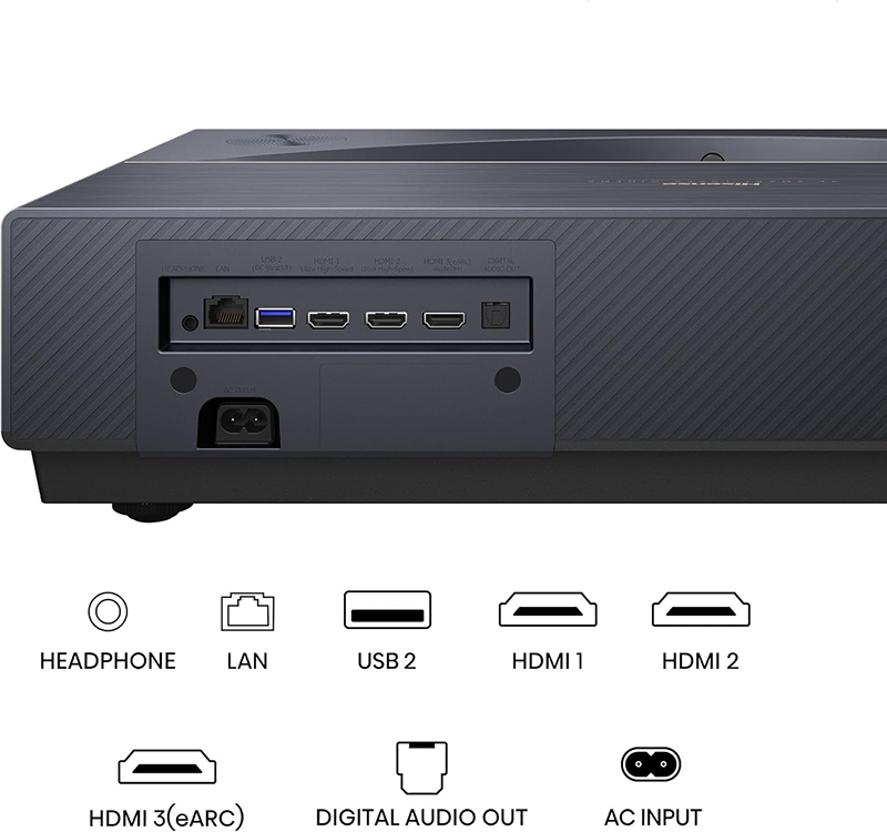 Details Test Complet du Hisense Laser Cinema PT1 Le Vidéoprojecteur UST qui Redéfinit le Home Cinéma en 2025