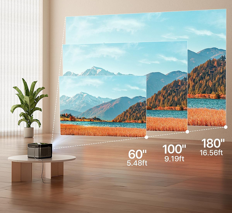 Dimensions Test Complet du Dangbei DBOX3 Pro Le Vidéoprojecteur 4K Laser Lifestyle Abordable 2025
