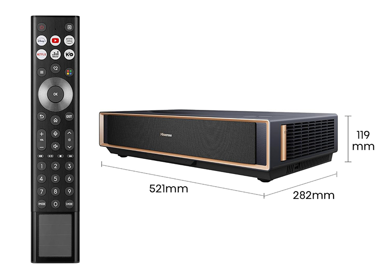 Dimensions Test Complet du Hisense Laser Cinema PT1 Le Vidéoprojecteur UST qui Redéfinit le Home Cinéma en 2025