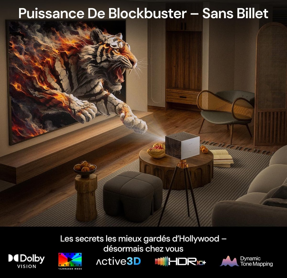 Test Complet du BenQ X500i - Audio CinematicSound Surprenant