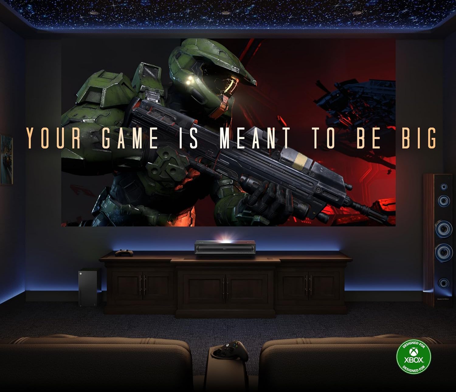 Vidéoprojecteur Hisense Laser Cinema 4K Hisense PX3 PRO - Performances Gaming Certification Xbox