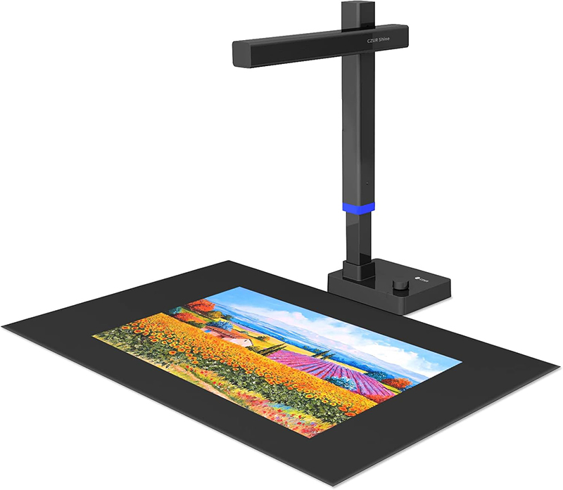 Avant Scanner de Livres et de Documents CZUR Shine Ultra Pro 24MP Test et Avis Complet 2025