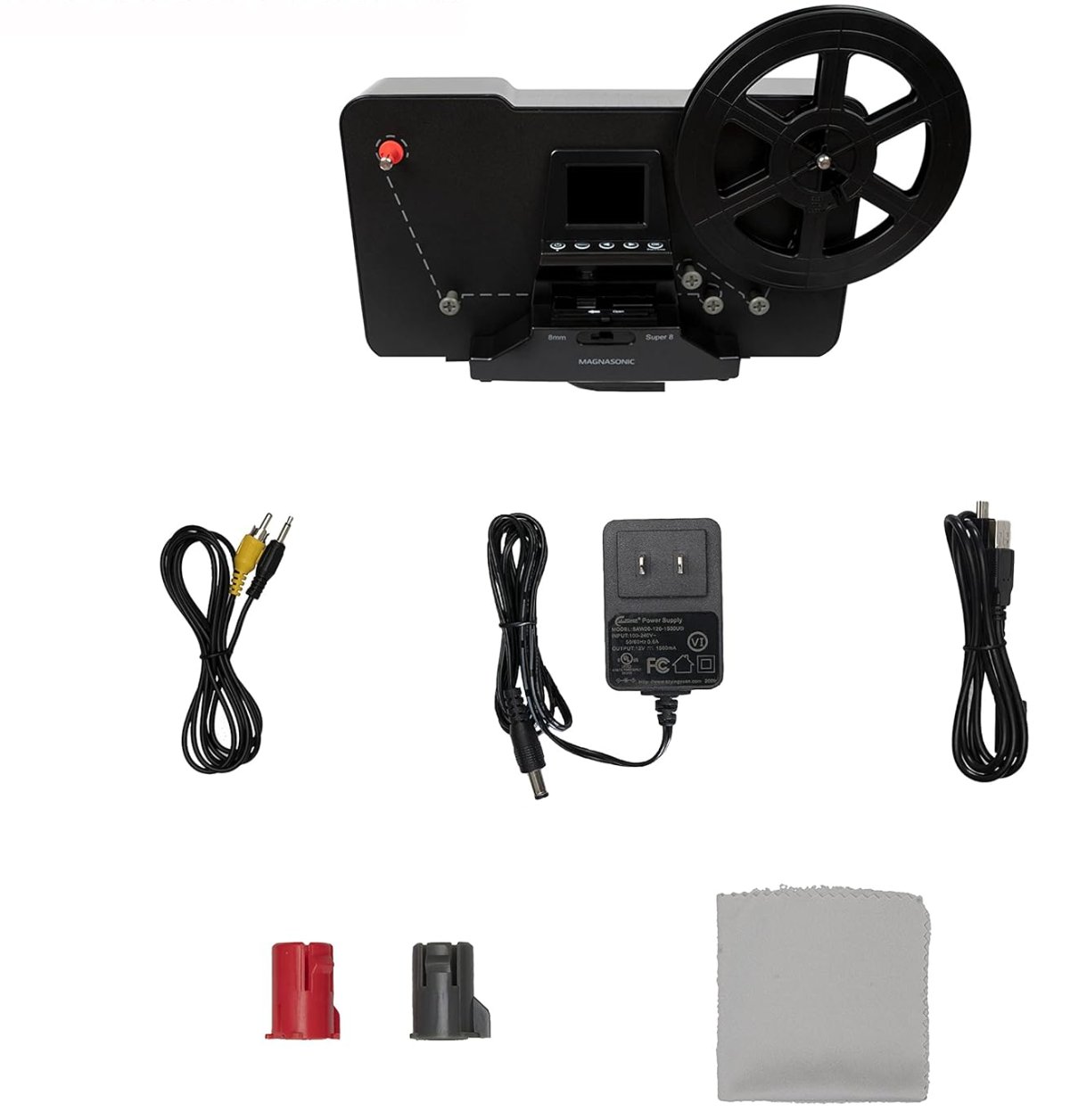 Avis sur le Convertisseur Magnasonic Scanner de film Super 88 mm