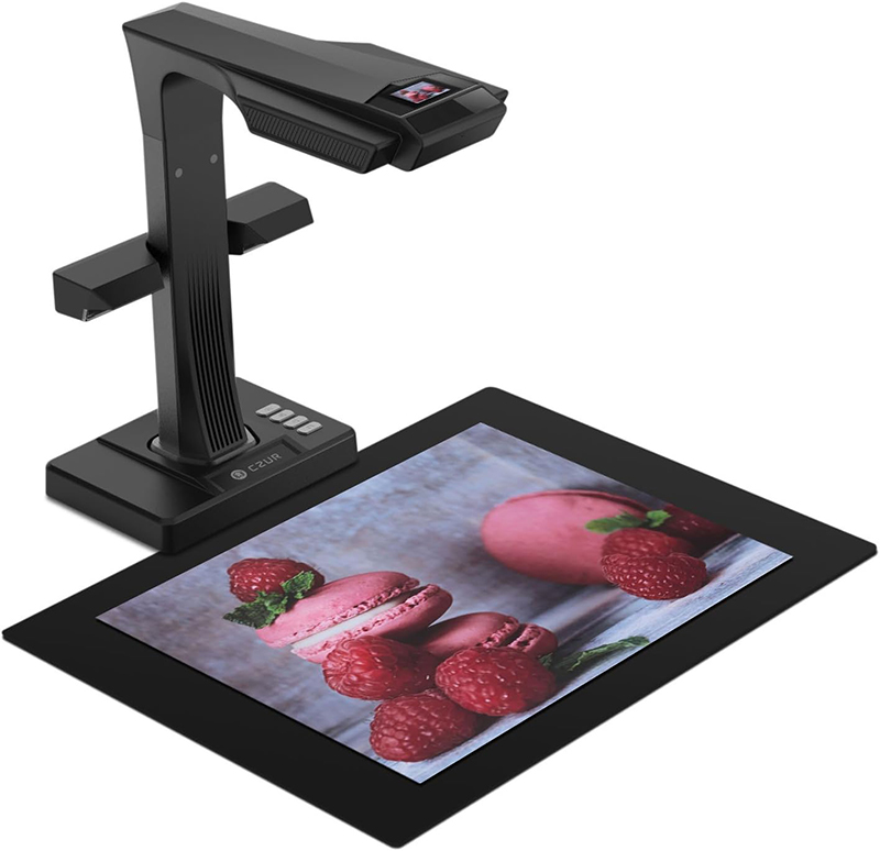 Scanner Professionnel de Documents & - Livres CZUR ET16-P Test Complet !