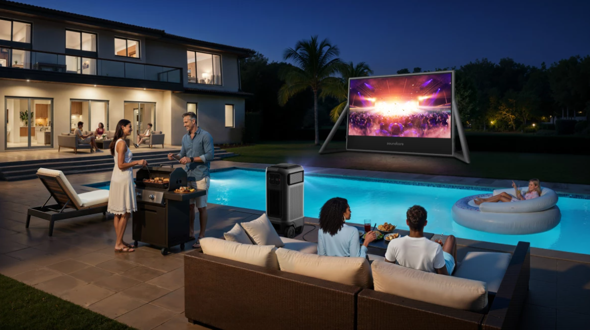 Soundcore Nebula X1 Pro - L'Écran Gonflable 200 Pouces La Solution Idéale pour l'Outdoor