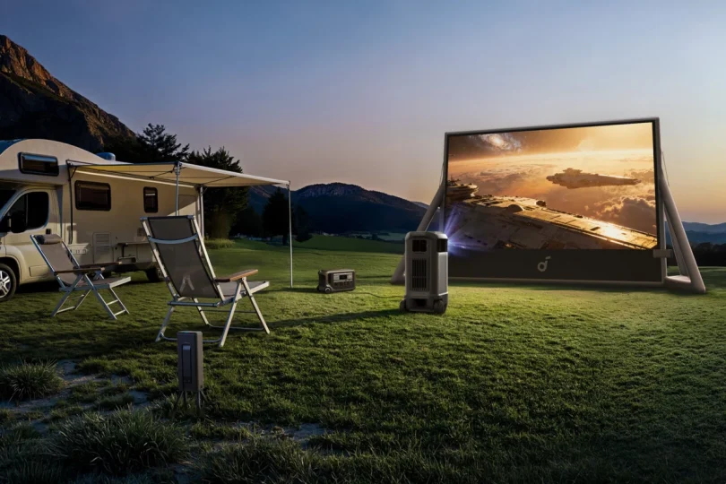 Soundcore Nebula X1 Pro Le Vidéoprojecteur 4K Tri-Laser Mobile Révolutionne le Cinéma en Plein Air