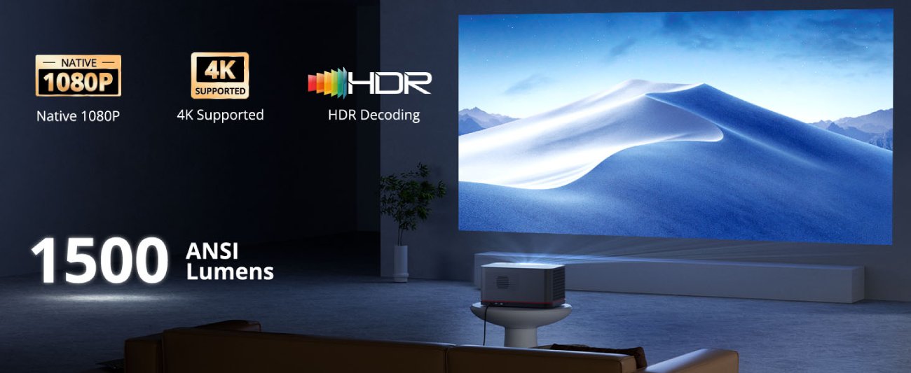 Test COMPLET du Vidéoprojecteur 4K ETOE Whale - Qualité d'Image