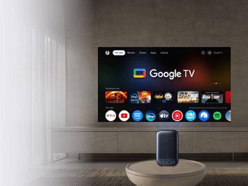 Test COMPLET du Vidéoprojecteur Intelligent AllPlay Uvision avec Google TV