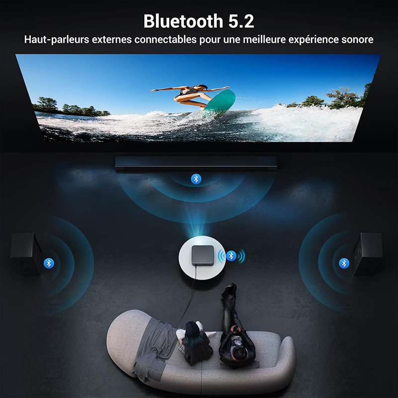 Review Vidéoprojecteur 4K HAPPRUN JQ820 Test Complet !