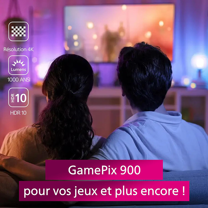 Test Philips GamePix 900 Le Vidéoprojecteur Gaming 4K Abordable