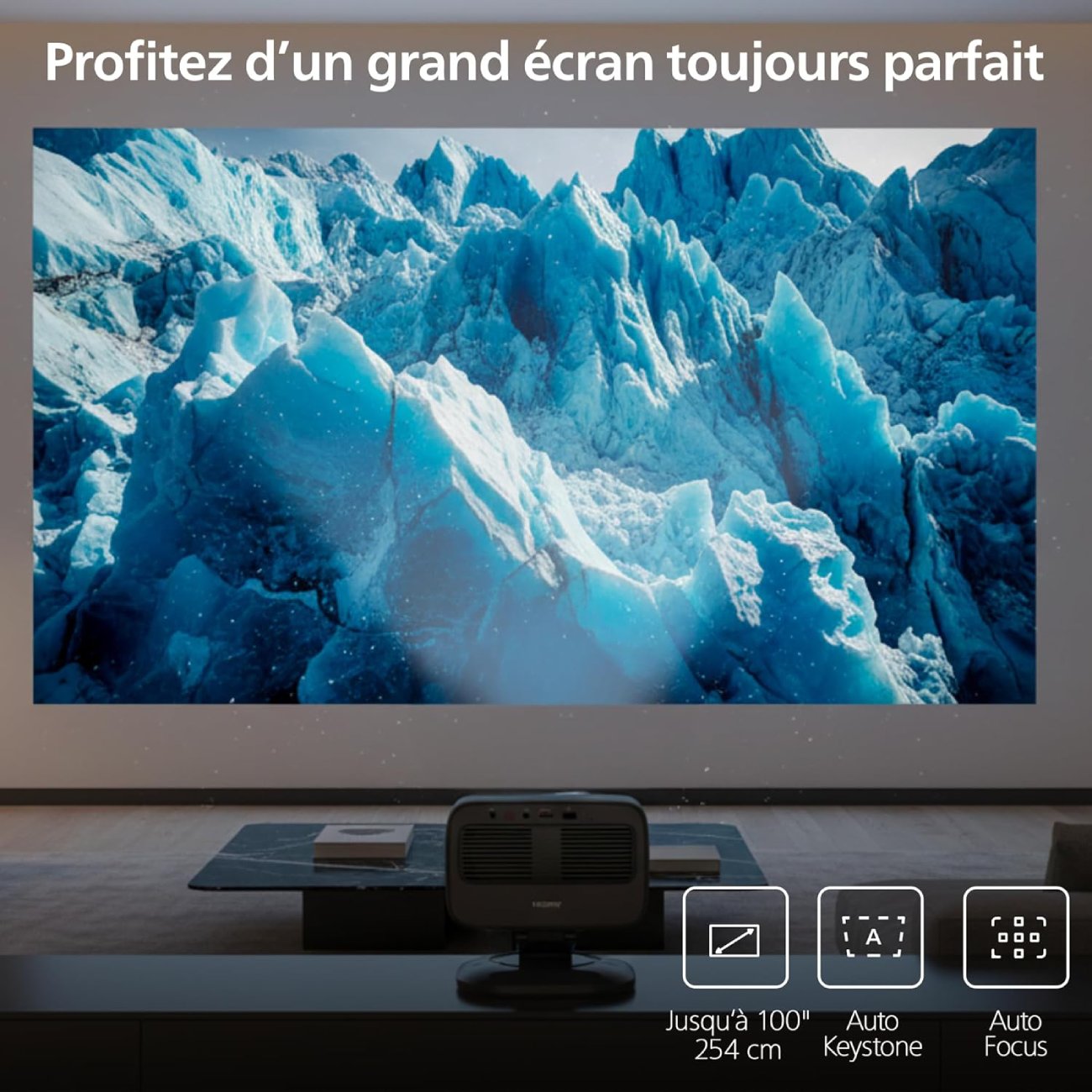 Test du Vidéoprojecteur Philips NeoPix 450 Smart - Installation et Automatismes et Simplicité Exemplaire