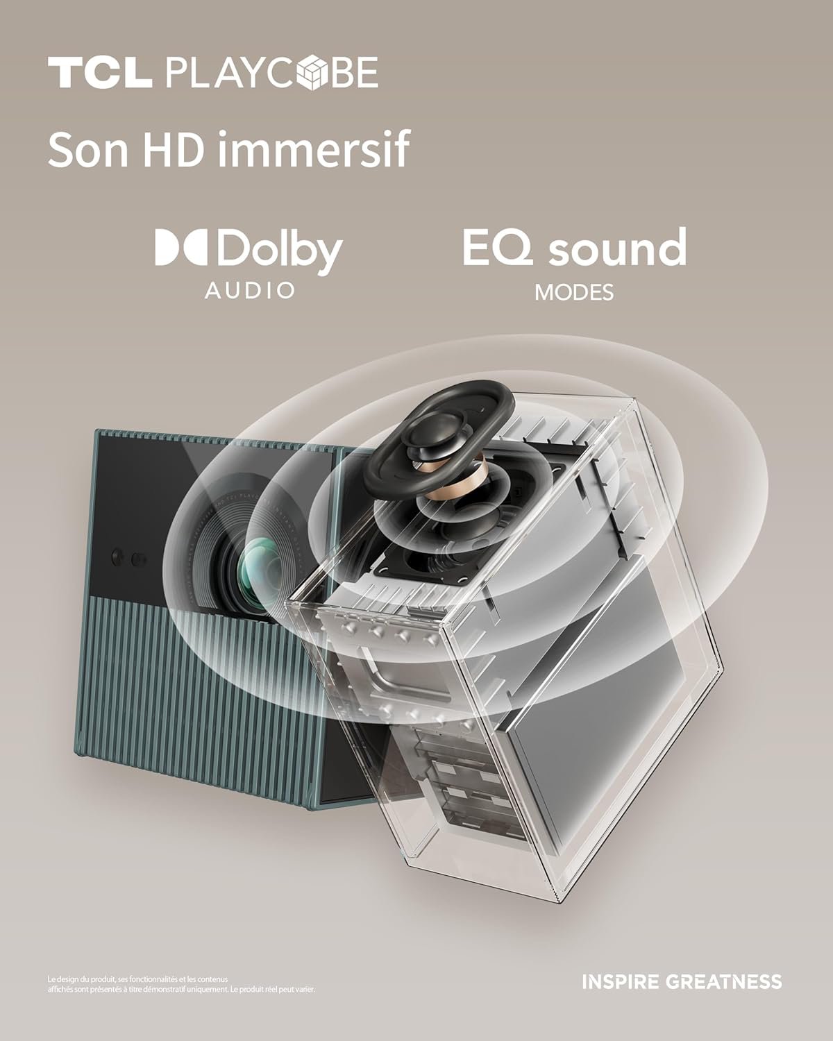 TCL PlayCube Mini Projecteur à Batterie - Technique ou Ce qu'il a dans le ventre