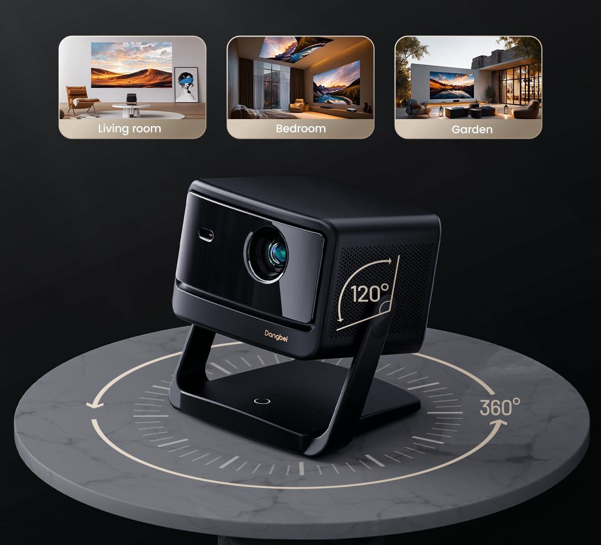 Videoprojecteur Dangbei DBOX02 Pro - Design et Intégration Compact et Malin