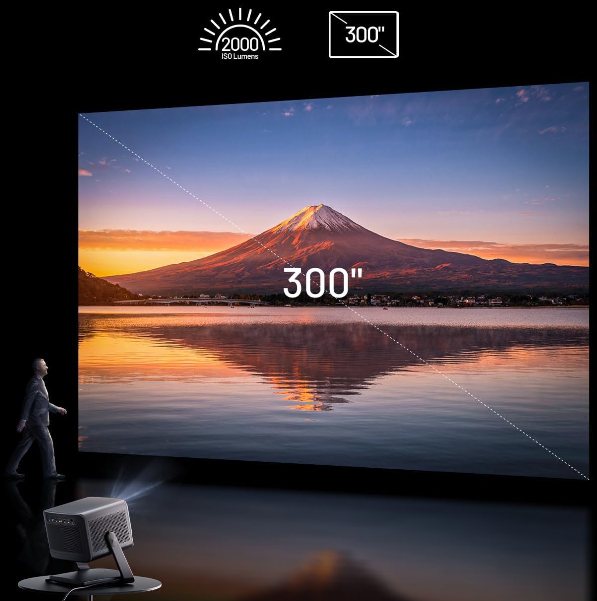 Videoprojecteur Dangbei DBOX02 Pro - Performance La puissance du Laser
