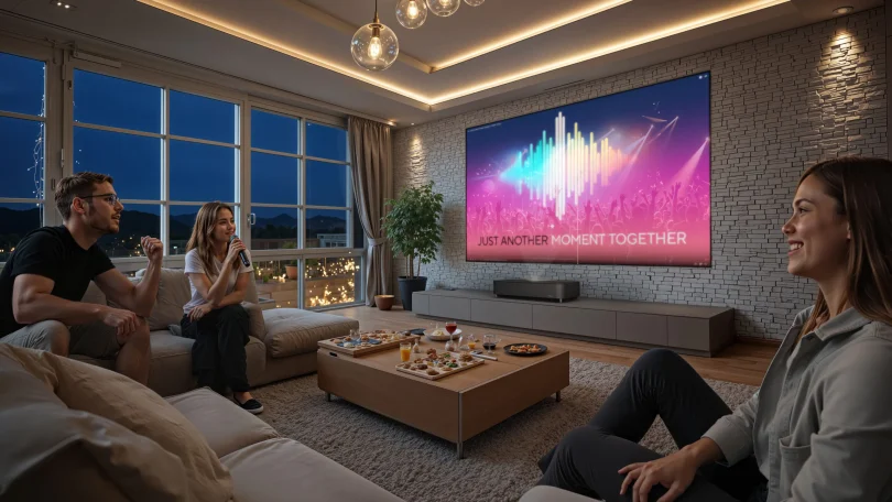 Epson Lifestudio Grand Plus – projecteur ultra courte focale laser 4K 4000 lumens avec Google TV